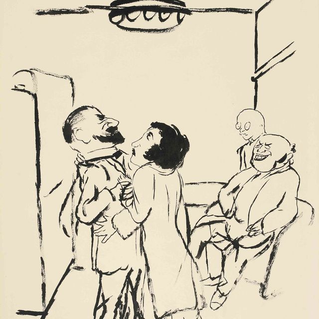 George Grosz — Любовь к даме и Кобесу