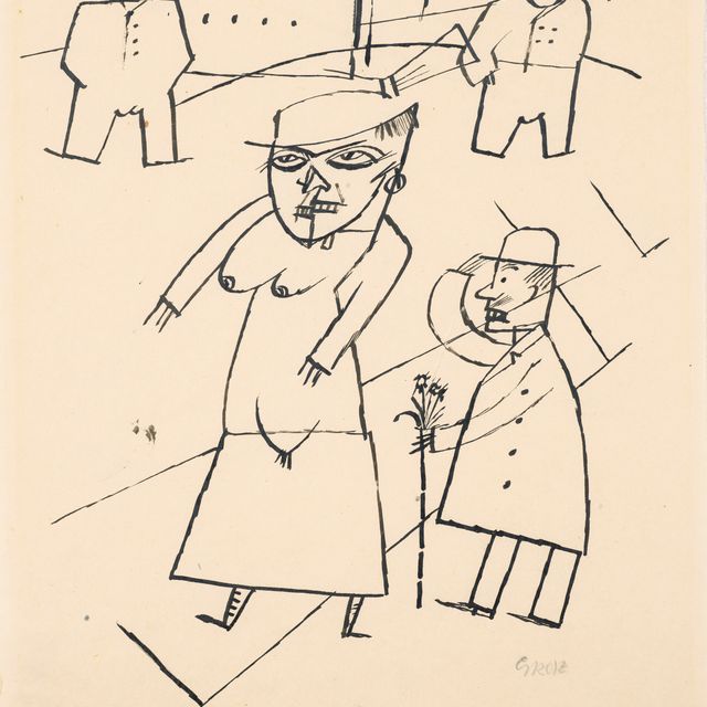 George Grosz — Музей под открытым небом, Берлин