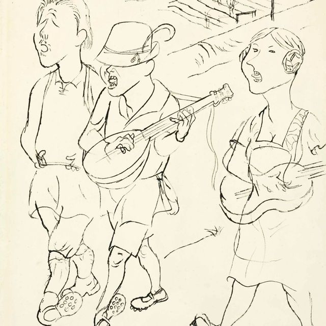 George Grosz — Умри, Вандервегель