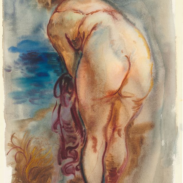 George Grosz — Обнаженная женщина, Кейп-Код