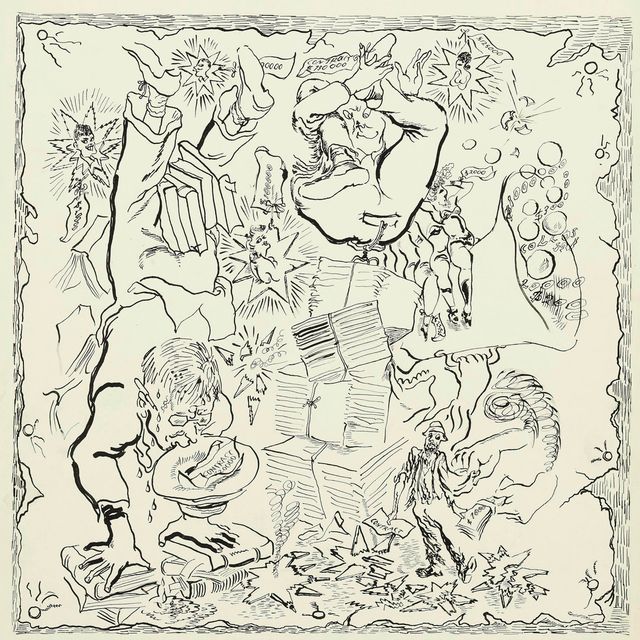 George Grosz — Джо Шенк в Голливуде