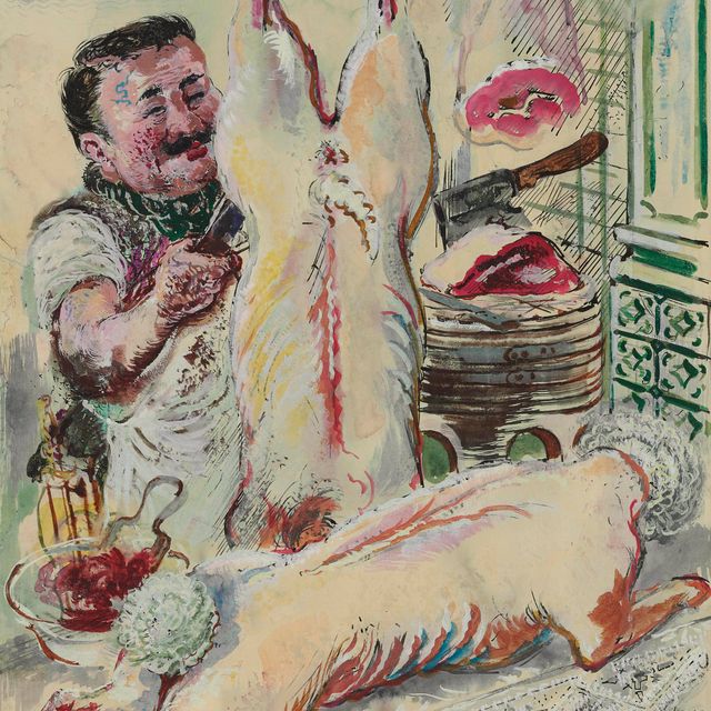 George Grosz — Берлинская библиотека