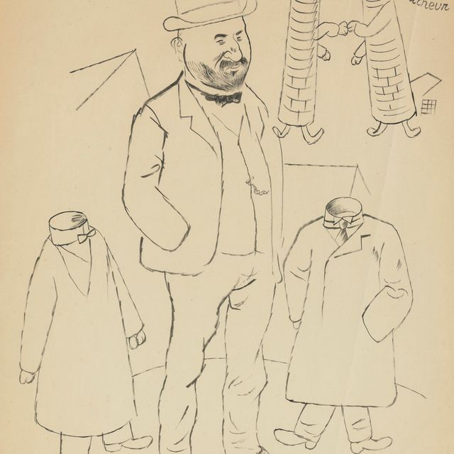 George Grosz — Стиннес Лушер
