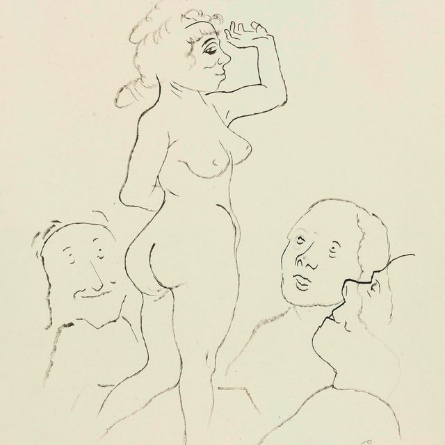 George Grosz — Леди Гамильтон