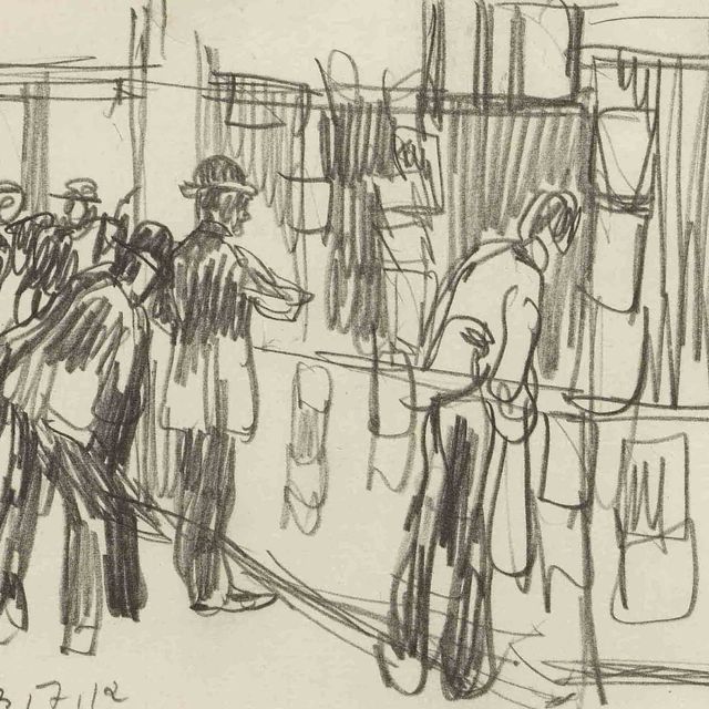 George Grosz — Штрассензене, Берлин