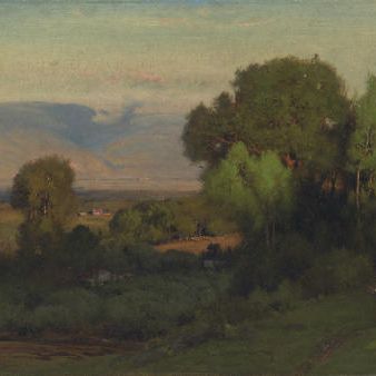 George Inness — Пейзаж близ Перуджи