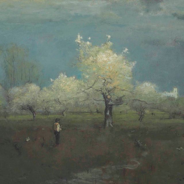 George Inness — Яблоневый цвет