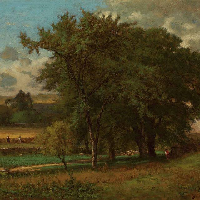 George Inness — Оукс близ Медфилда