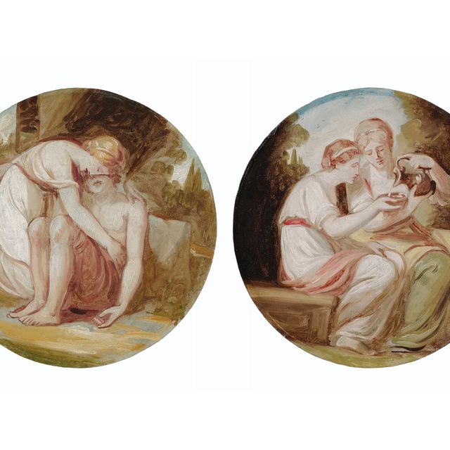 George Romney — Сестры Гренвилл, а также Венера и Адонис
