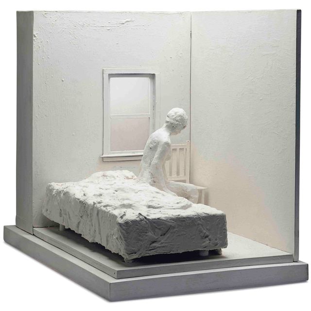 George Segal — Женщина, сидящая на кровати