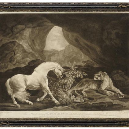 George Stubbs — Конь и львица