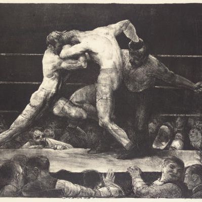 George Wesley Bellows — Мальчишник у Шарки (Мейсон, 46 лет)