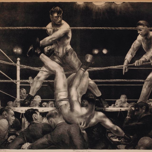George Wesley Bellows — Демпси и Фирпо (Мейсон 181)