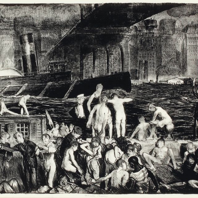 George Wesley Bellows — Пляж Сплинтер (M. 28)