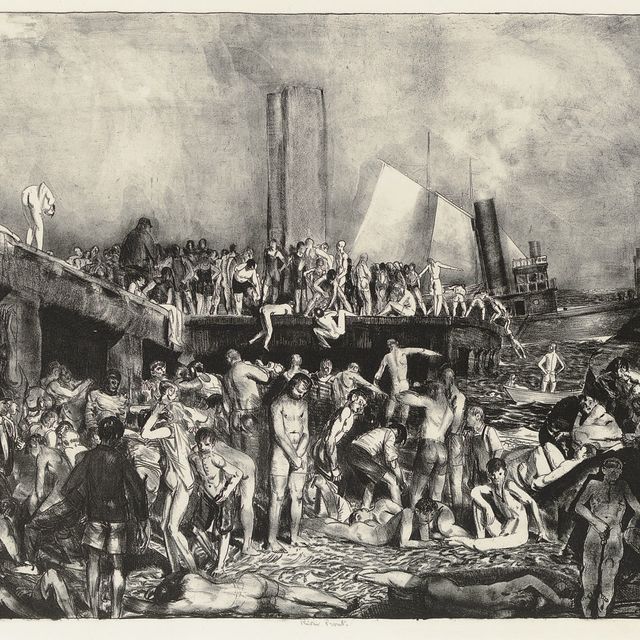 George Wesley Bellows — Вид на реку (M. 168)