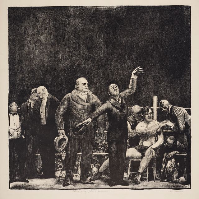 George Wesley Bellows — Представляю вам Джона Л. Салливана
