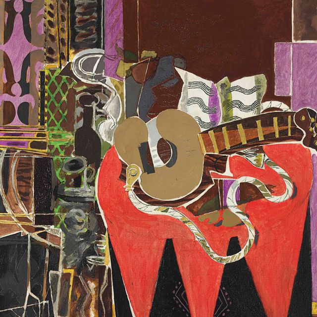 Georges Braque — Мандолина а-ля партитура (Ле банджо)