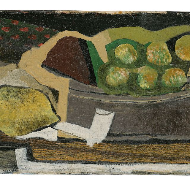 Georges Braque — Компот, цитрус и трубка