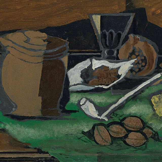 Georges Braque — Смерть природы а-ля труба