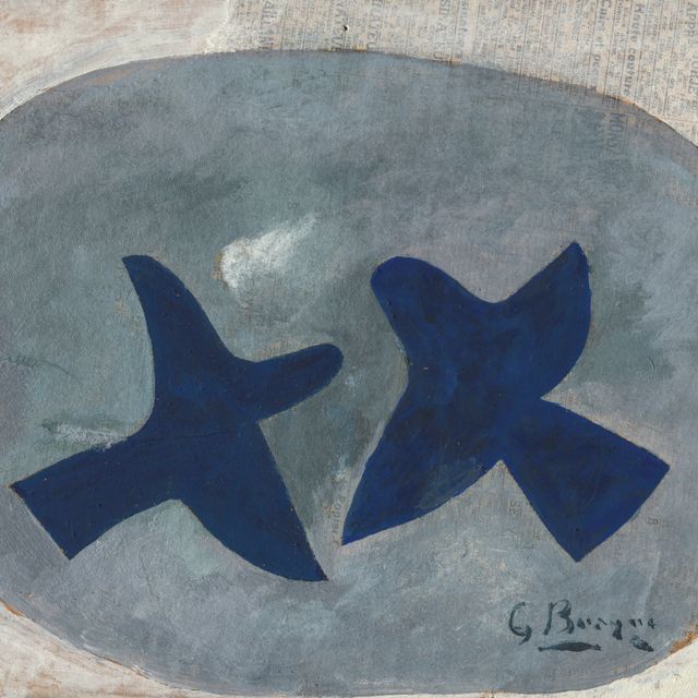 Georges Braque — Двое коломбов