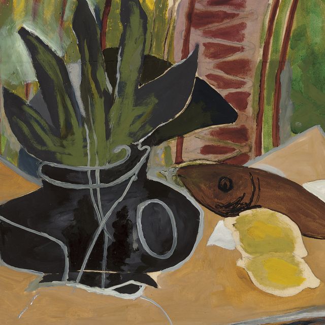 Georges Braque — Ваза с фельетонами