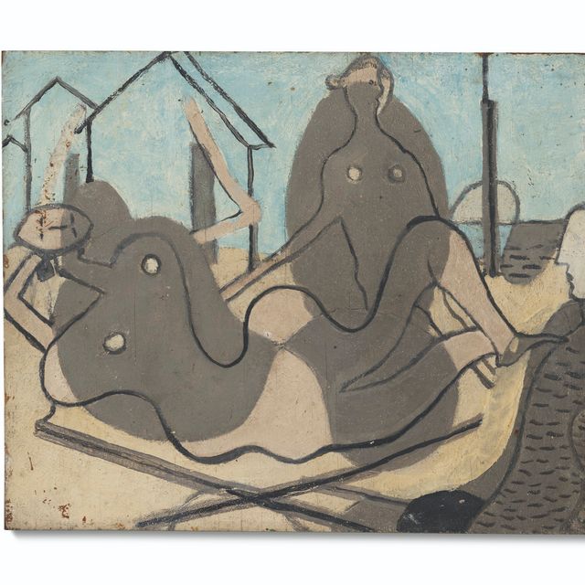 Georges Braque — Двое незнакомцев