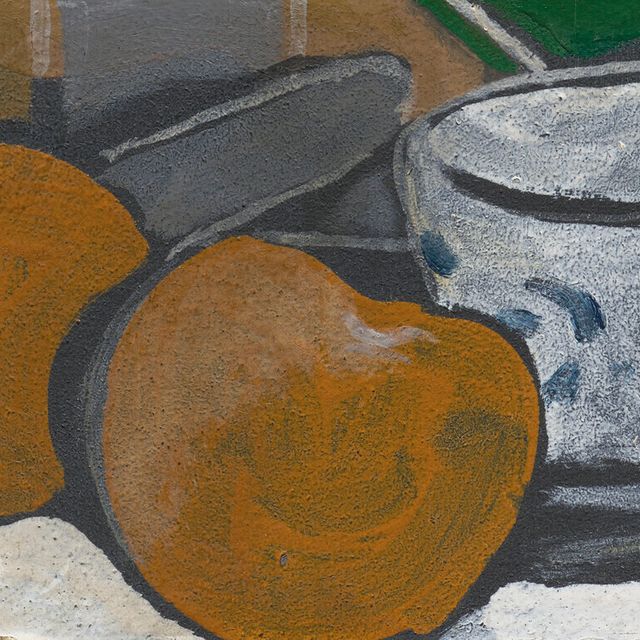 Georges Braque — Цветы, кутье и тассе