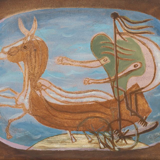 Georges Braque — Ле чар (Проводник III)