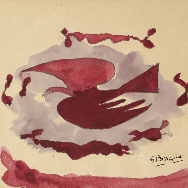 Georges Braque — Гарантия чистоты, подготовительный проект для "Охраны природы"