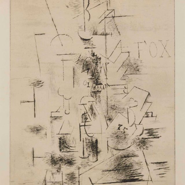 Georges Braque — Лиса (версия 6)