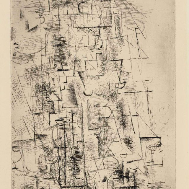 Georges Braque — Композиция (Nature Morte I) (ст. 8)