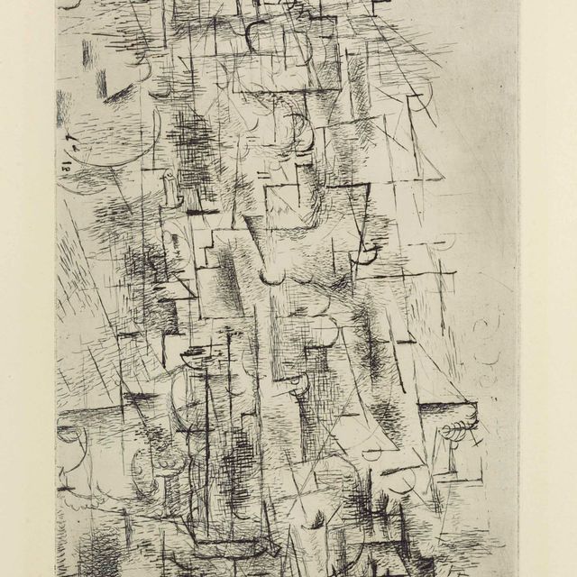 Georges Braque — Композиция (Nature morte I)
