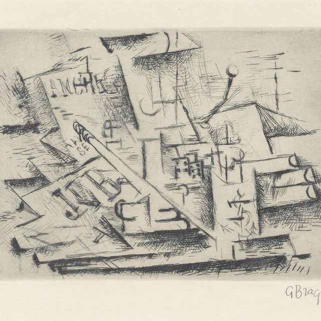 Georges Braque — Работа