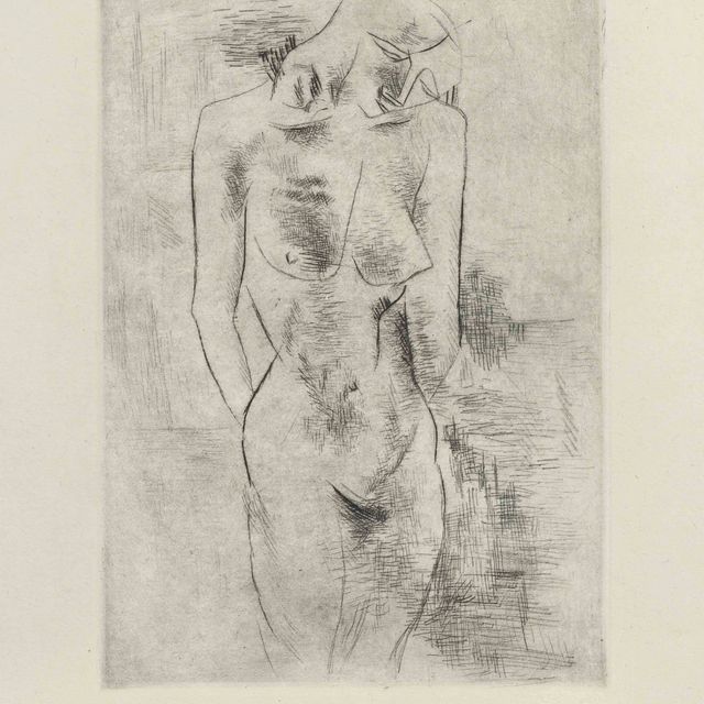 Georges Braque — Этюд де ну (Nu)
