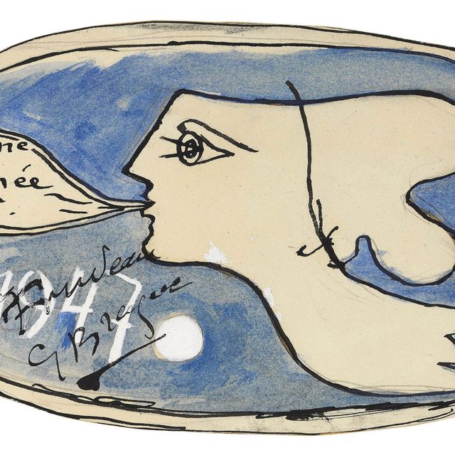 Georges Braque — Меню блюд (D)