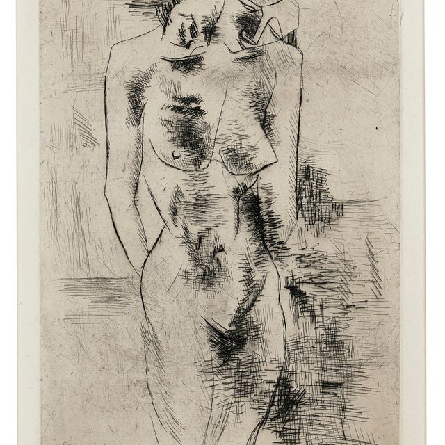 Georges Braque — Новый этюд (Nu)