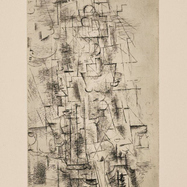 Georges Braque — Композиция (Nature morte I) (ст. 8)