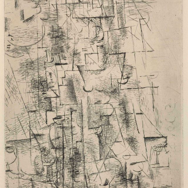 Georges Braque — Композиция (Nature morte I)
