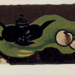 Georges Braque — Театр и цветы (Вальер, 33 года)