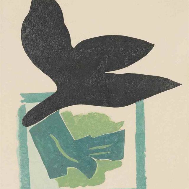 Georges Braque — Темный лес на вершине, от: "Я люблю тебя" (см. т. 187, стр. 279)