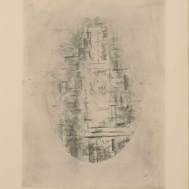 Georges Braque — Приятель (Игра на басу и за столом) (ст. 9)
