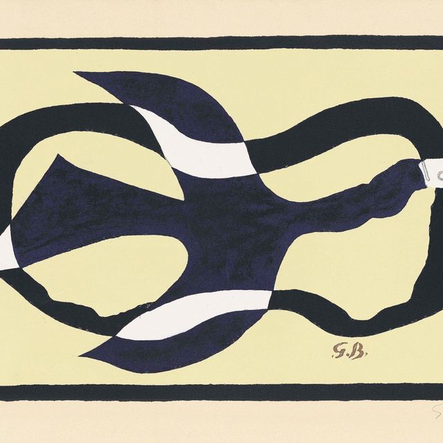 Georges Braque — Путь, проходящий без изменений (Путь XI) (ст. 110)