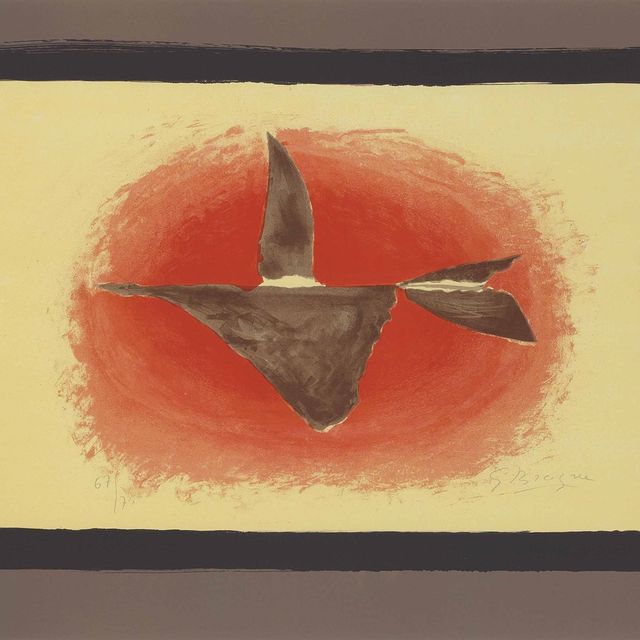 Georges Braque — В постели (Oiseau XVI)