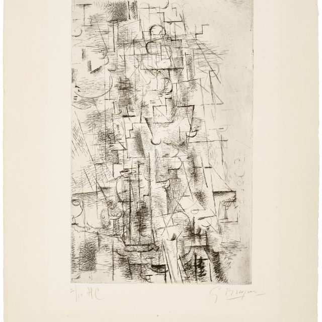 Georges Braque — Композиция (Nature morte I)
