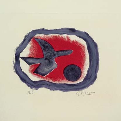 Georges Braque — Замок в фонде Кармин (Замок XIV) (ст. 123)