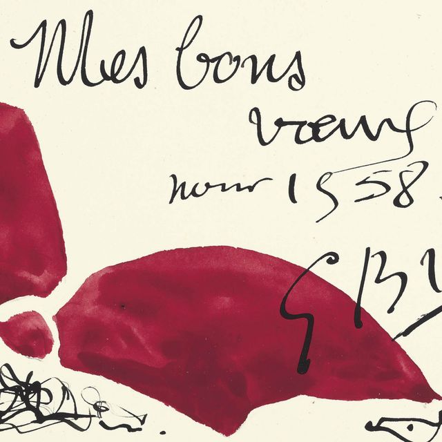 Georges Braque — Меню из двух блюд (C)