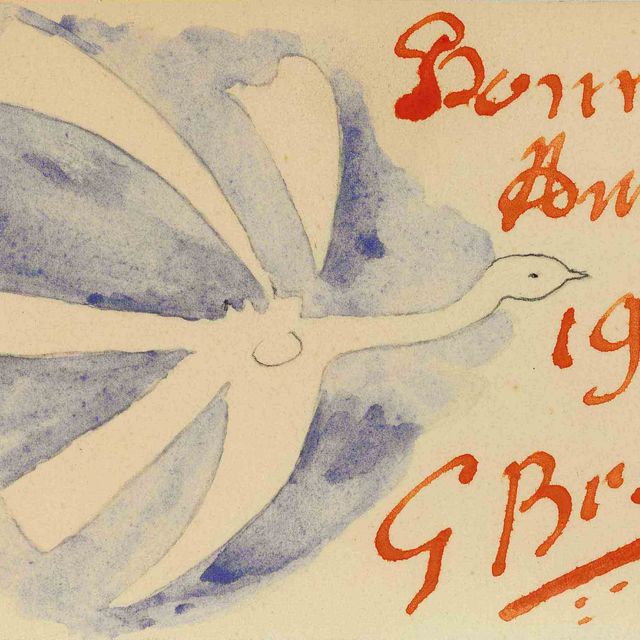 Georges Braque — Меню блюд