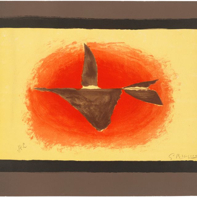 Georges Braque — В постели (Oiseau XVI)