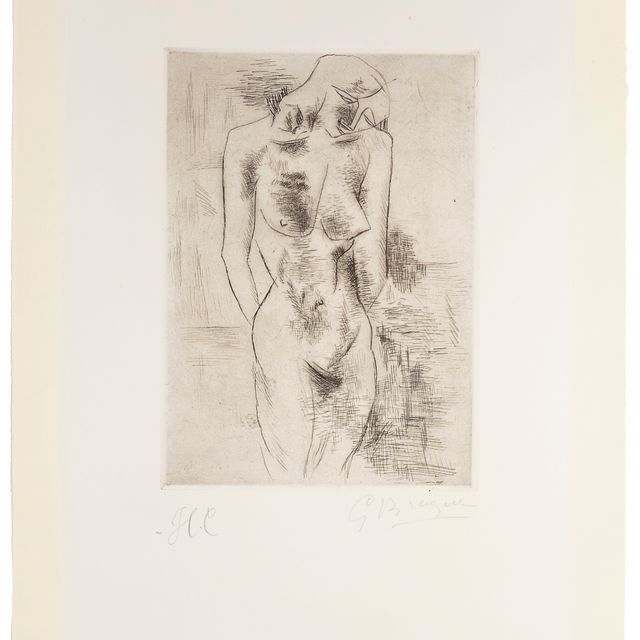 Georges Braque — Этюд де ну (Nu)