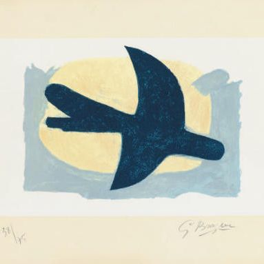 Georges Braque — Голубое и желтое небо (ст. 147)